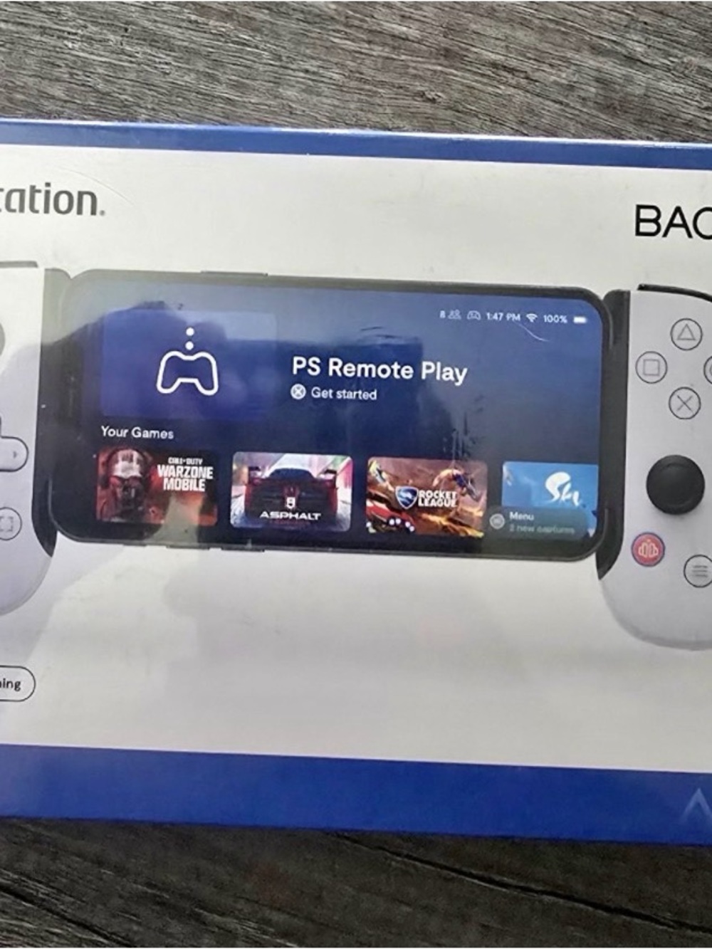 Sony PlayStation Backbone Mobile Controller - White